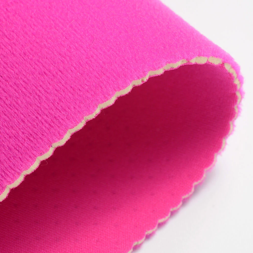 A UE passou Pink Ubl Tecidos Neoprene SCR SBR branco para as escoras do joelho ou cintos de segurança de cintura
