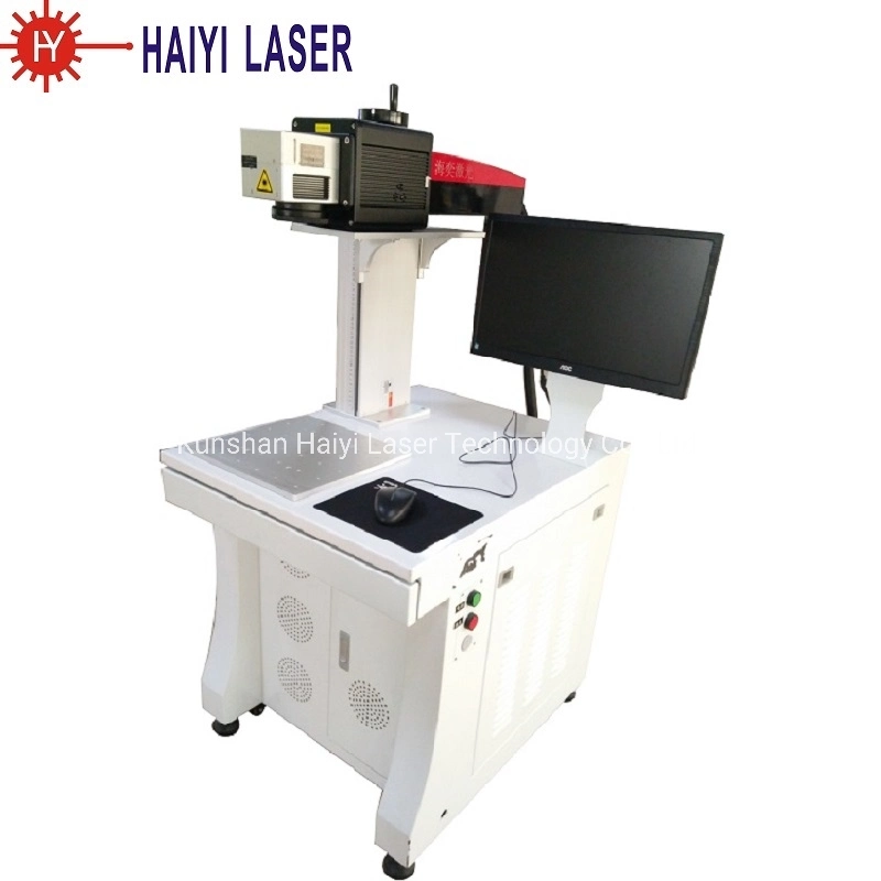 Hohe Effizienz 3D Druckmaschine Faser Laser Markiermaschine für Metall/Kunststoff/Tag/Schlüsselanhänger/Stift
