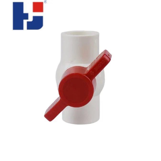 PVC UPVC Plastic Water Supply Plastic Pressure Pipe Tube Fittings Ball Valve (THREAD) Plastic Pipe Fittings Ball Valve Thread