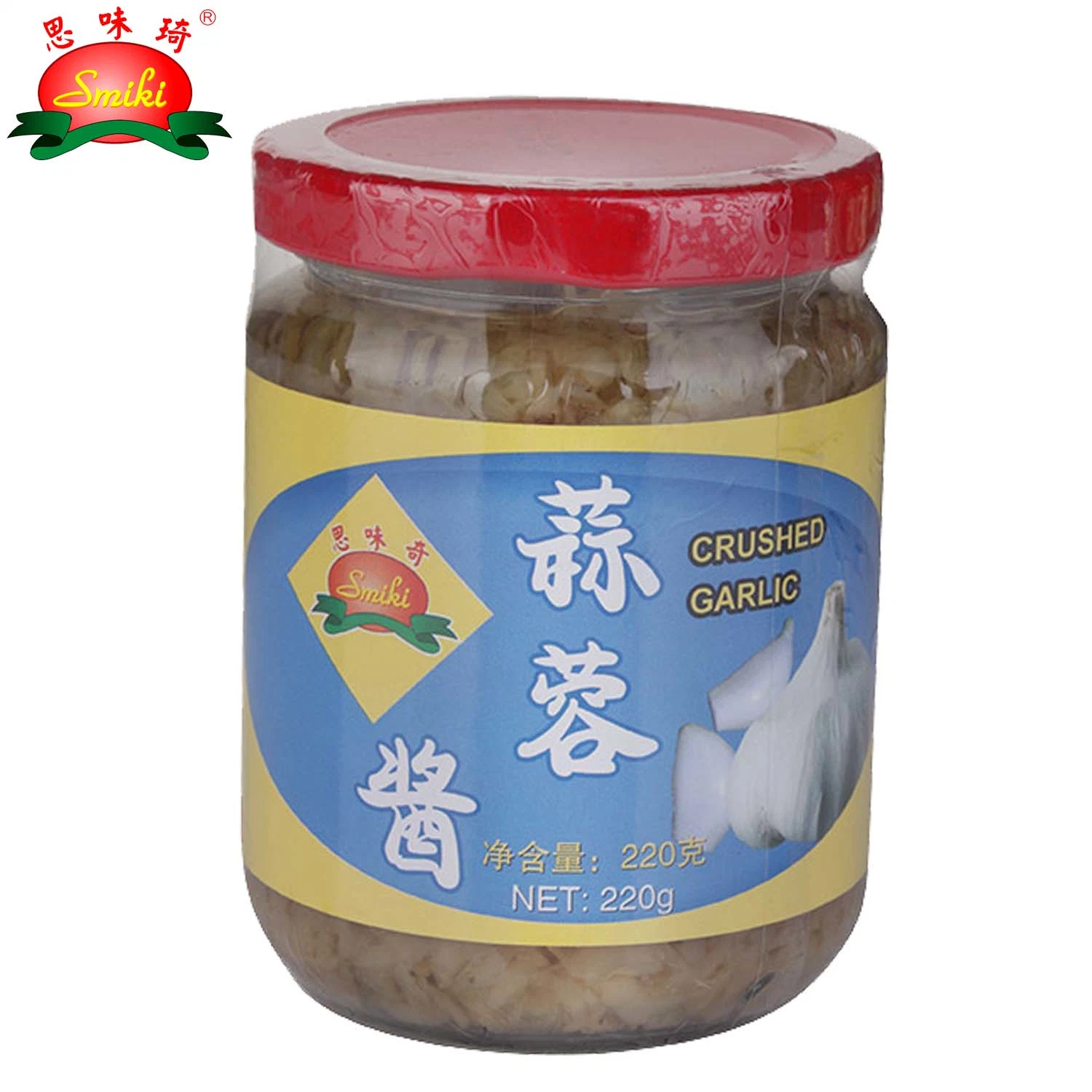 The Crushed Garlic Cloves with Top Grade Quality