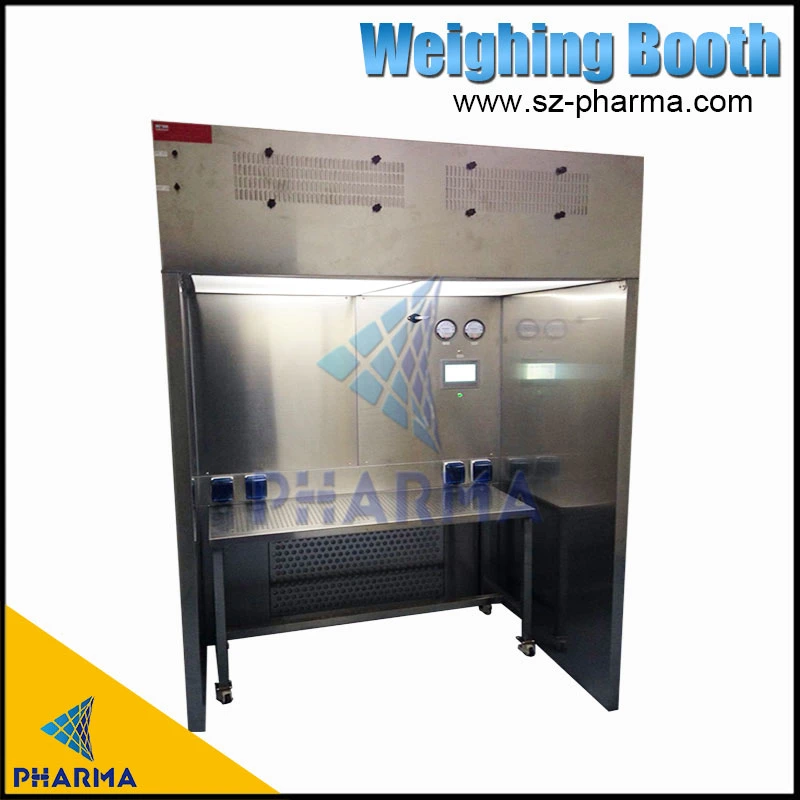 Negative Pressure Weighing Room Clean Room Pharmaceutical Dispensing Booth and Sampling Booth Stainless Steel Weighing Booth for Laboratory