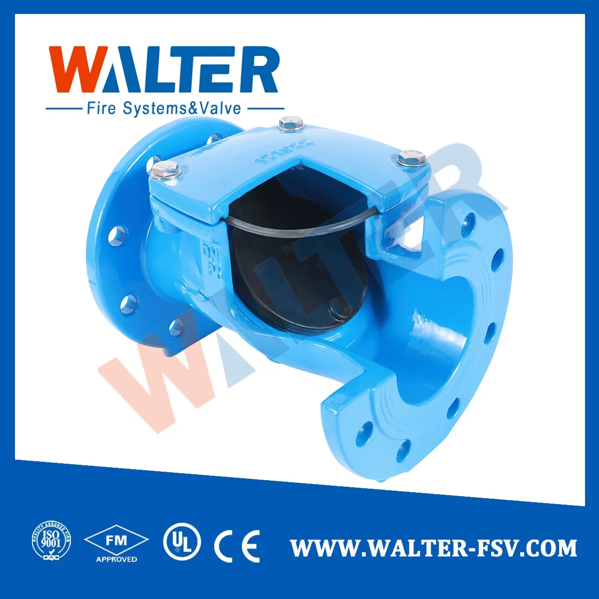 Cast Steel Double Flanged Swing Check Valve at Competitive Price From Chinese Manufacturer