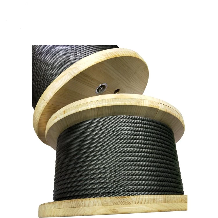 12mm 10mm de alto carbono 1570/1770MPa Sisal Cable de acero de núcleo cuerda para ascensor Precio