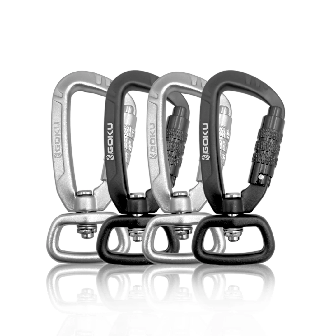 9cm Werbegeschenk Aluminium D Form Karabiner Clip Kletterkarabiner Für Schlüssel