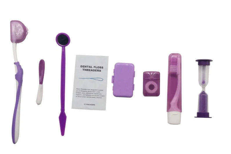 8 in 1 Oral Care Kit with Toothfloss