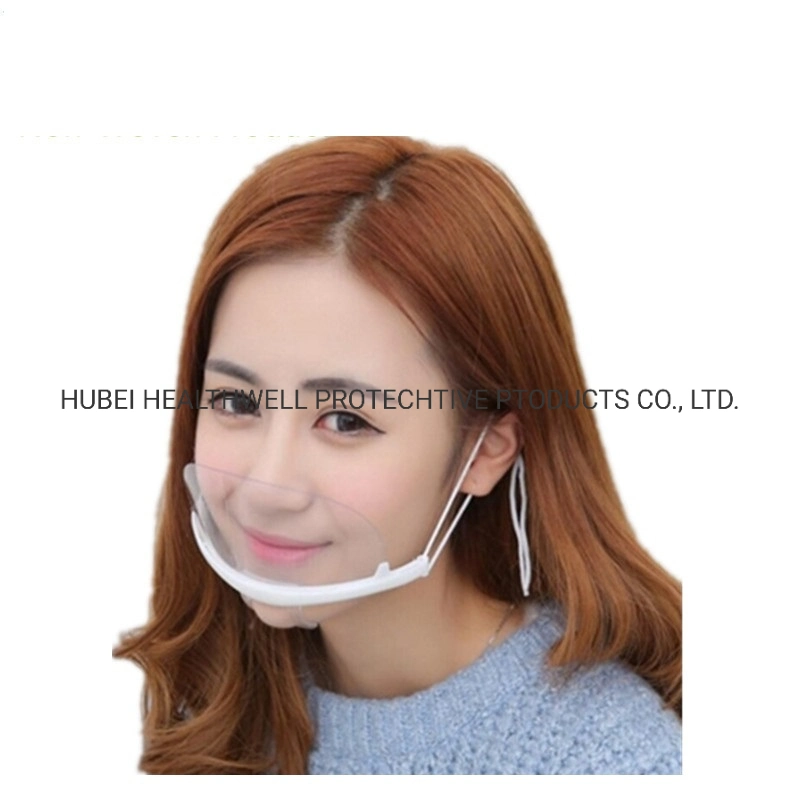 Plastic Transparent Mouth Cover Kitchen and Beauty Catering Cover