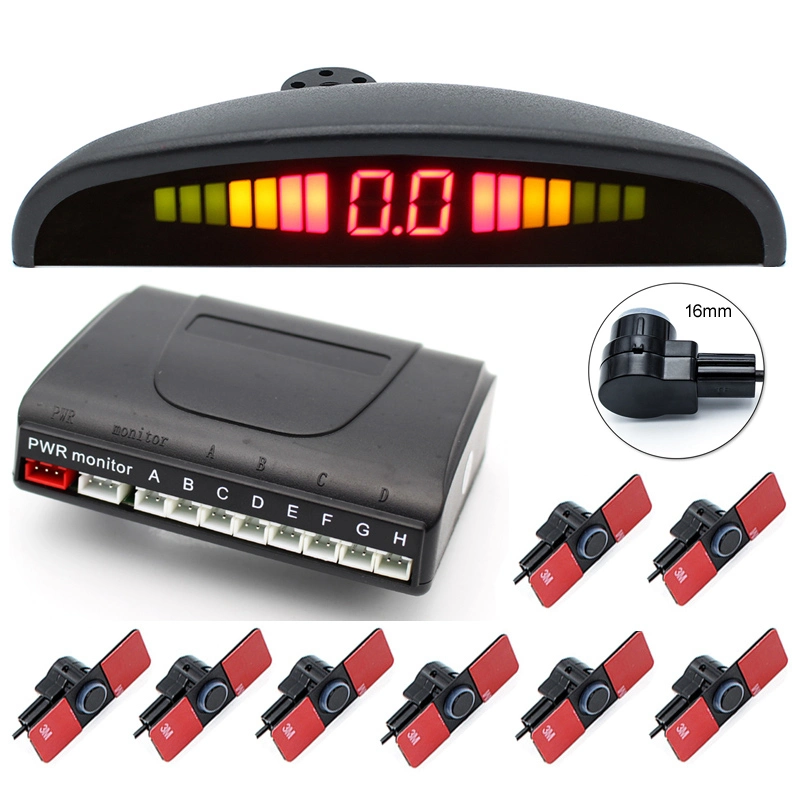 Les capteurs de plat original voiture Parking LED du capteur radar d'alarme vocale