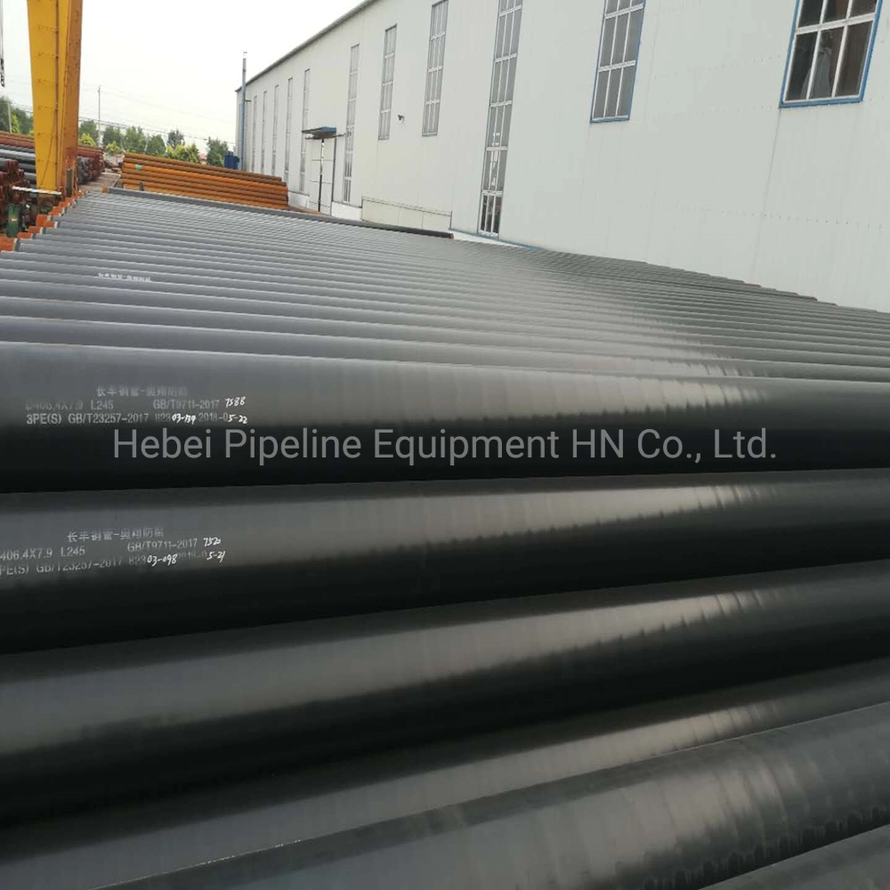 En10217 En10219 Anti-Corrosion Steel Tubing for Buried Water Gas Transmission Pipeline