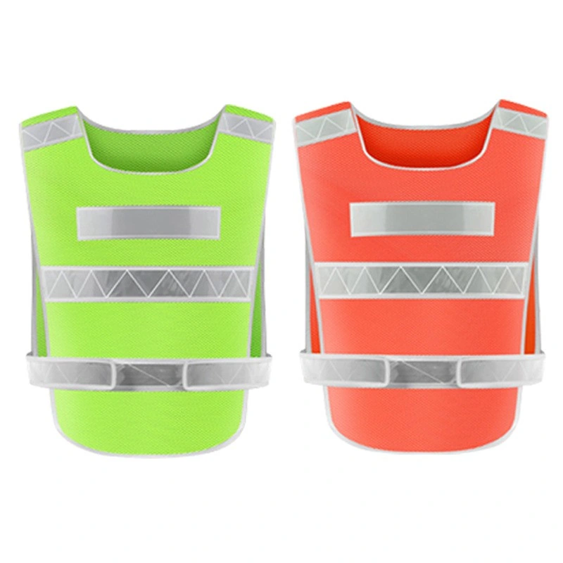 Multi Pocket Mesh Safety Construction Site Road Reflective Clothing