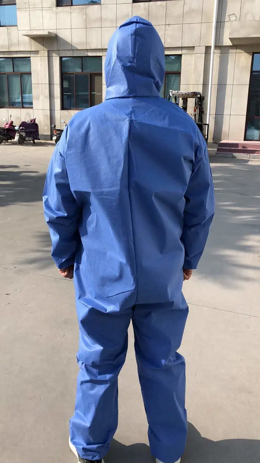 Unisex Disposable Protective Suits PPE Coverall Dust-Proof Safety Protective Coveralls Suit for Anti-Static Suit Protection Coverall Safety Isolation Clothing