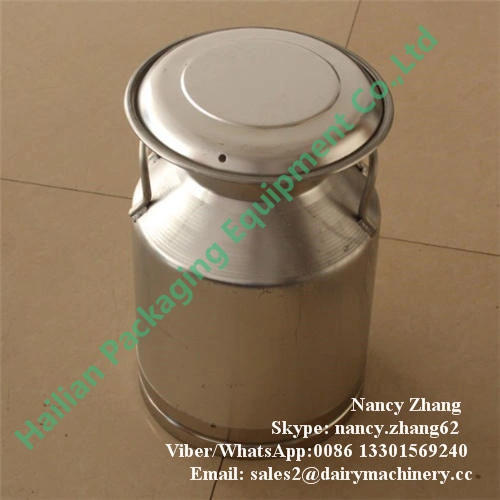 FDA Approved Aluminum Alloy Milk Can with Mushroom Cover