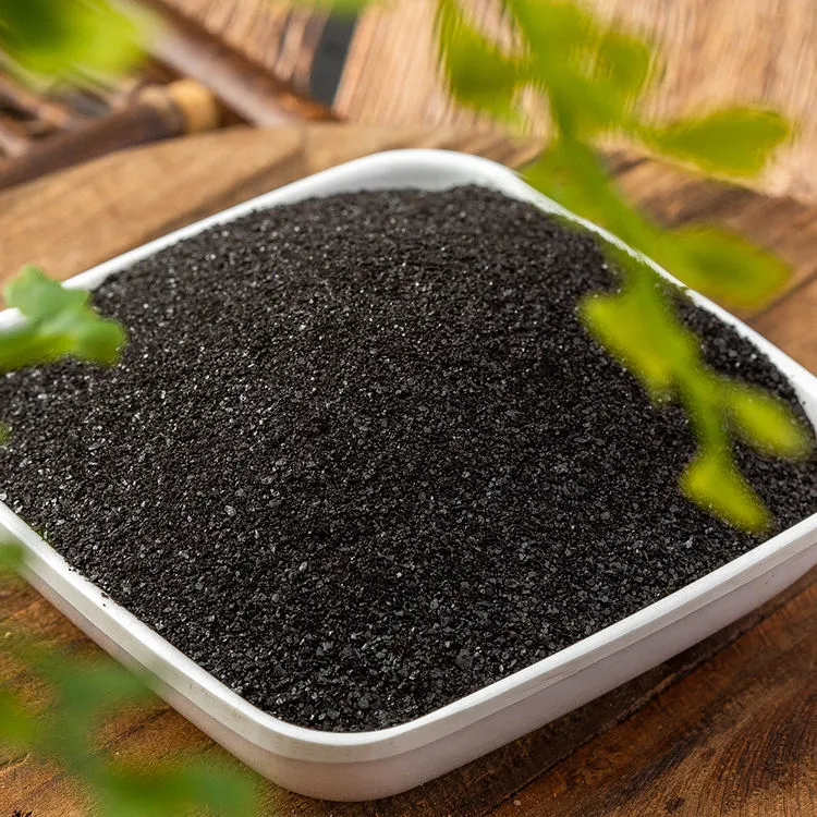 Fabricante ácido Humic pó 70% fertilizante orgânico para Condicionador de solo Na Agricultura