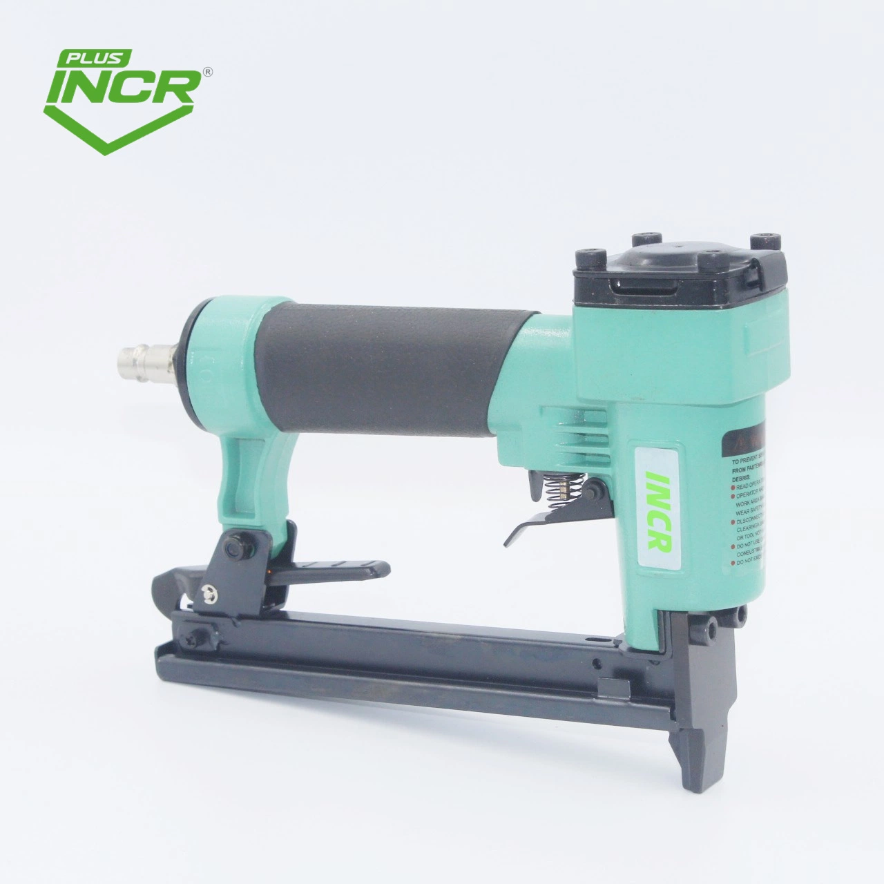 Top-Rated Durable 21 Gauge Fine Crown Air Pneumatic Staple Gun (Green) Air Stapler 8416 for Furniture Decoration