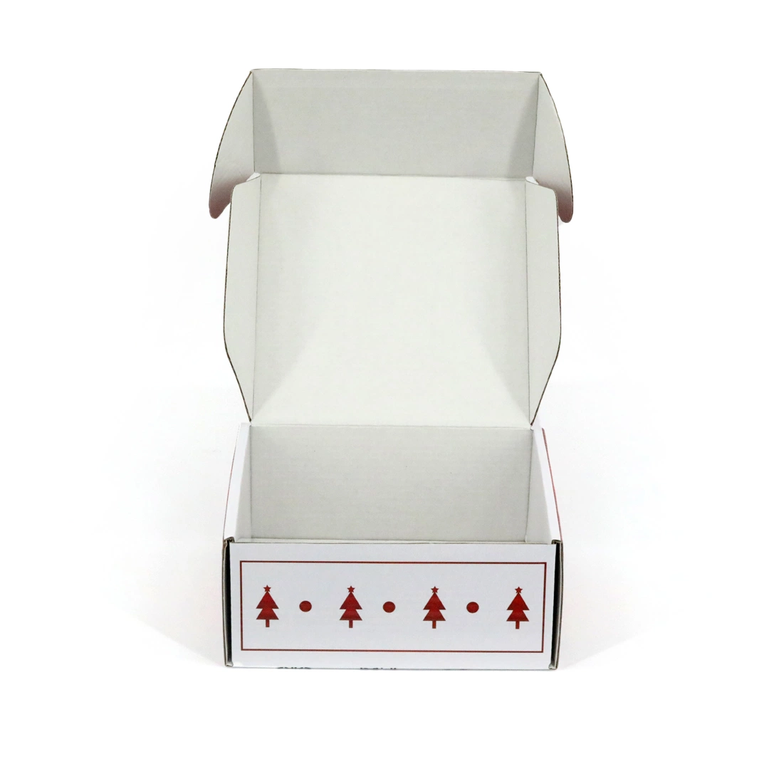 Double Printing Tuck Top Corrugated Gift Box for Cosmetics Cups jewelry