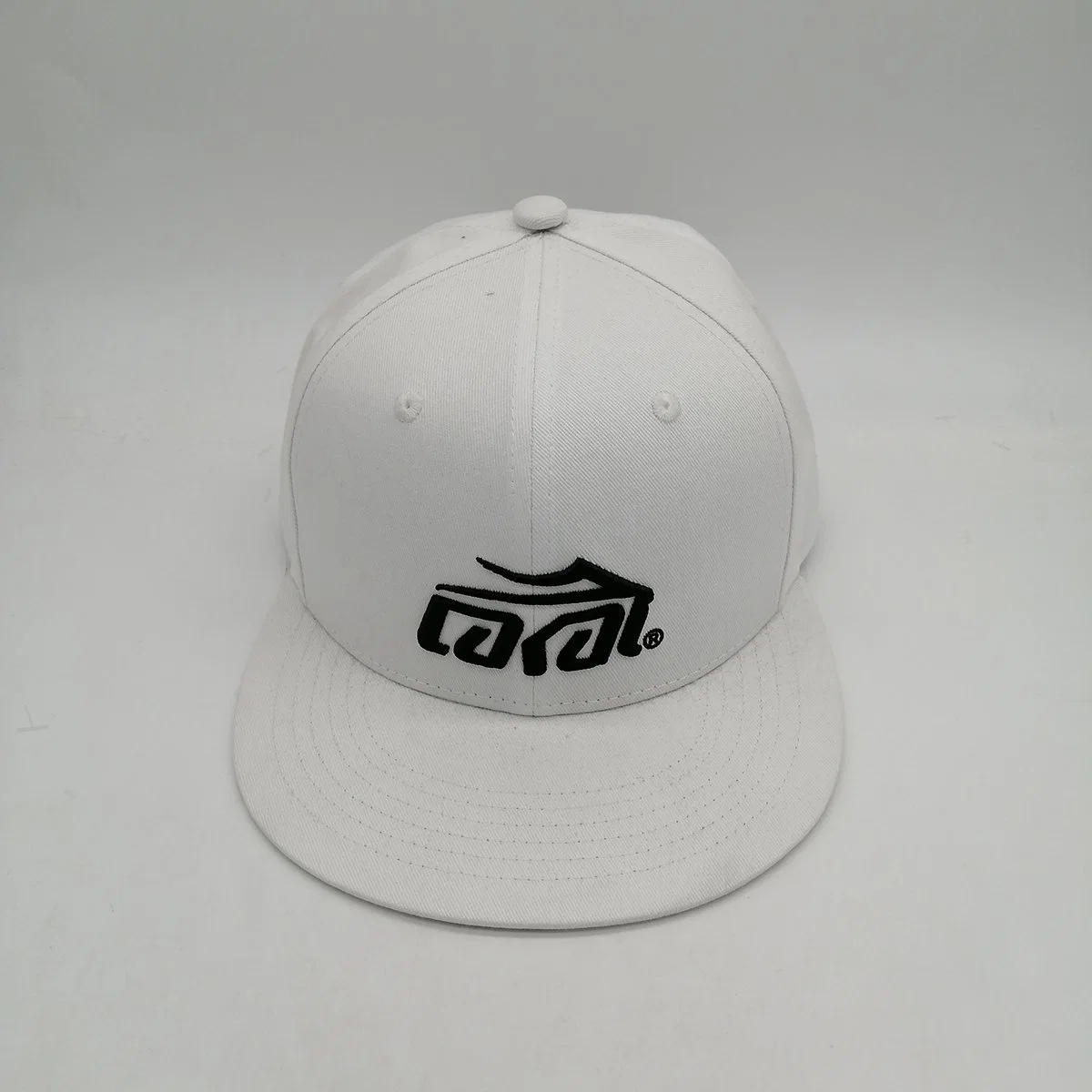 Shenzhen Wholesale Fashion Cheap Custom 3D Embroidery White 6 Panel Snapback Hats Caps