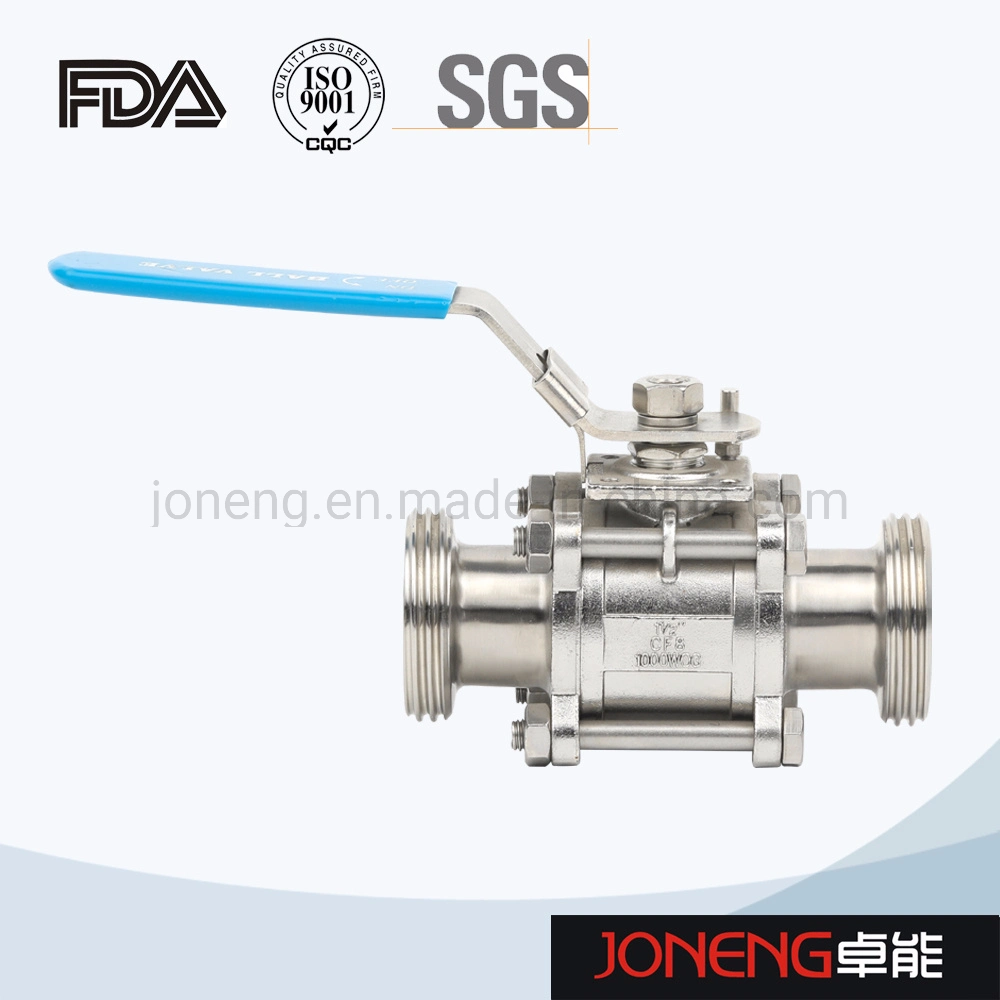 Stainless Steel Food Processing Three Piece Ball Valve (JN-BLV2015)