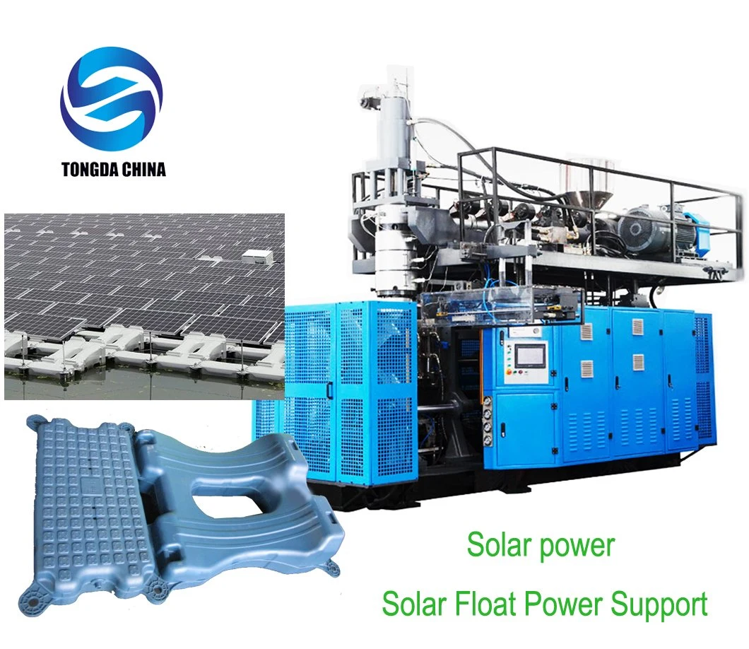 Support de puissance solaire pour panneau solaire Flotteur en plastique Machine de moulage par soufflage.