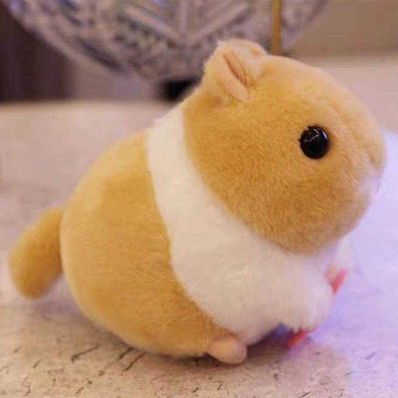 10cm Sitting Mini Soft Plush Animal Stuffed Guinea Pig Cuddly Toy for Children