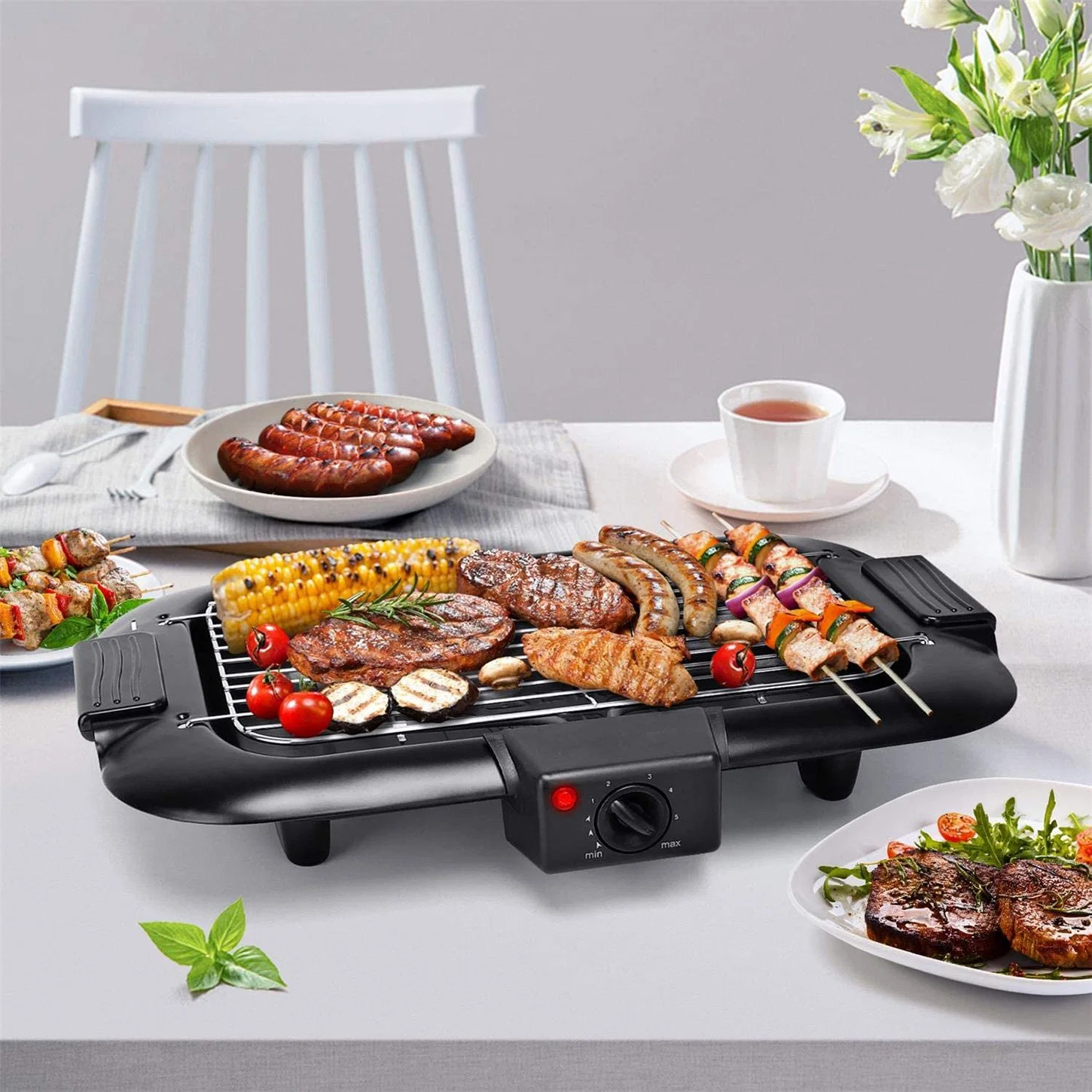 Household Smokeless Electric Oven BBQ