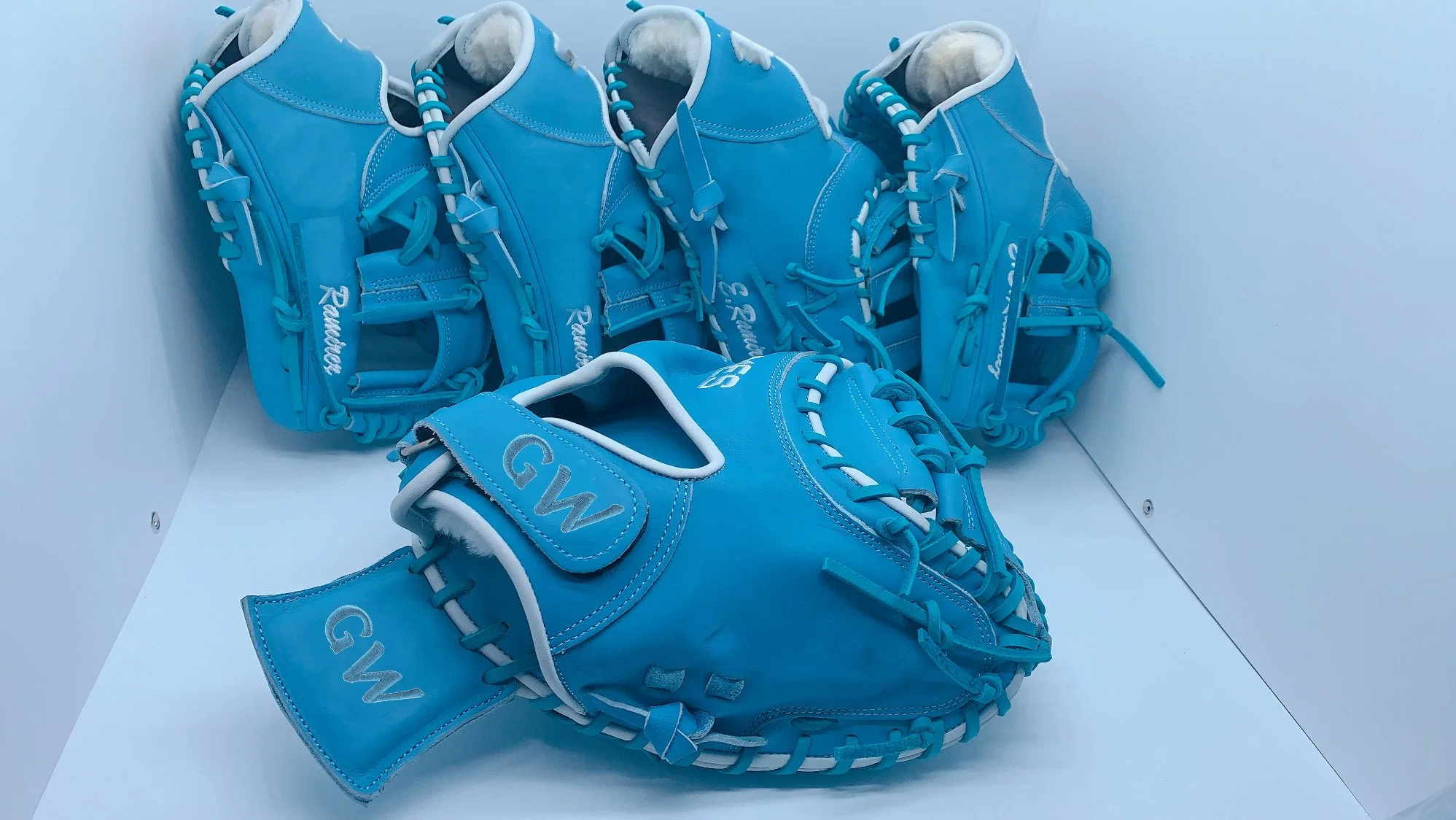 33.5 Inch Baseball Catcher Gloves Kip Leather Baseball Glove