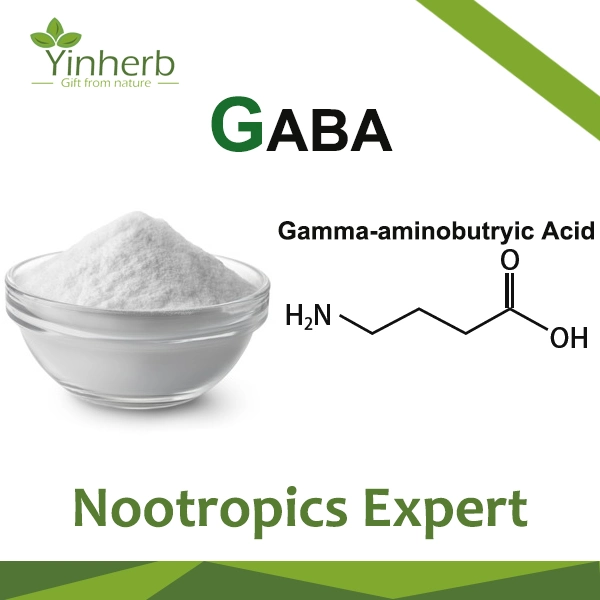 Factory Supply Aminobutyric Acid (GABA) CAS No. 56-12-2 Pharm Grade Food Grade