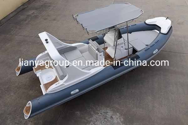 Liya 22FT Rigid Inflatable Boat Manufacturers Rib Boat Sales