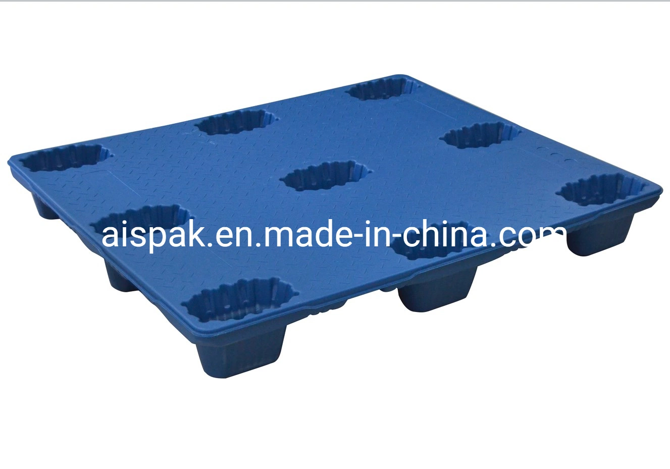 HDPE de palets de moldeo por soplado de plástico con tapa