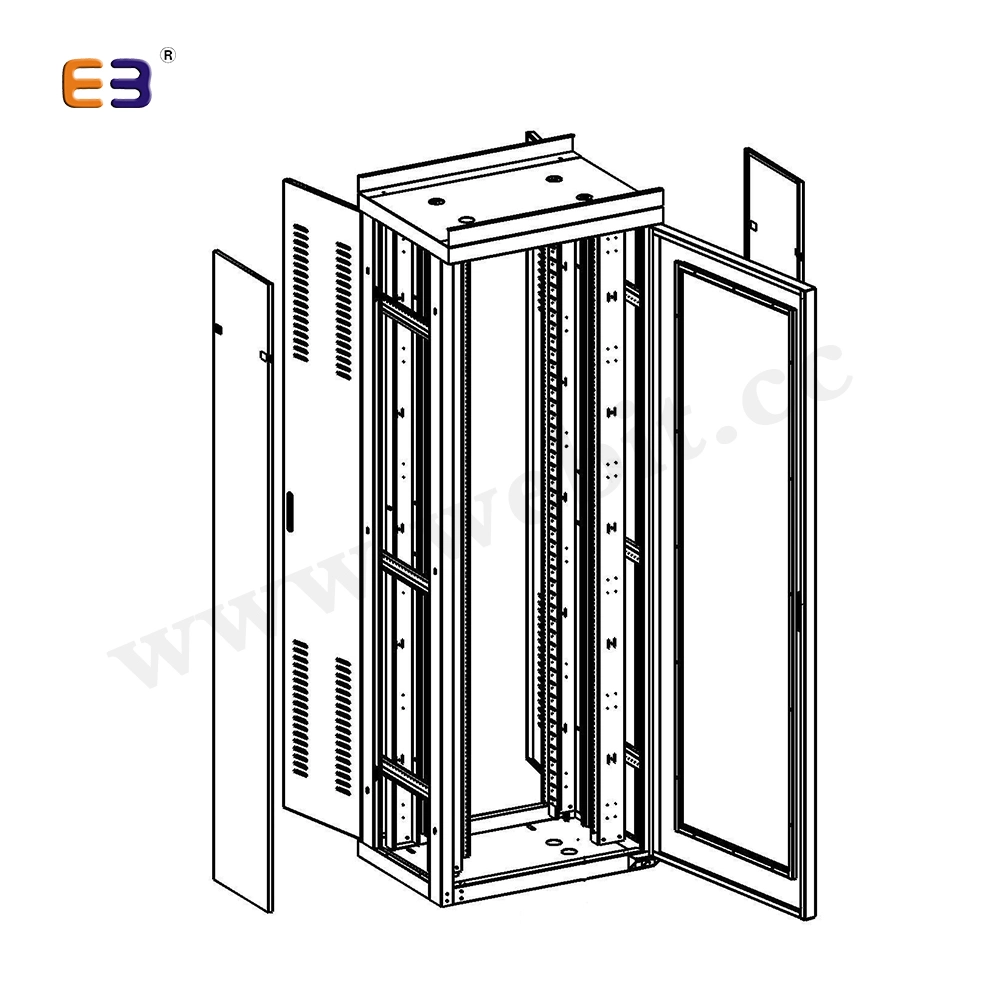 Tower Series 19" Telecom Electrical Server Cabinet Rack