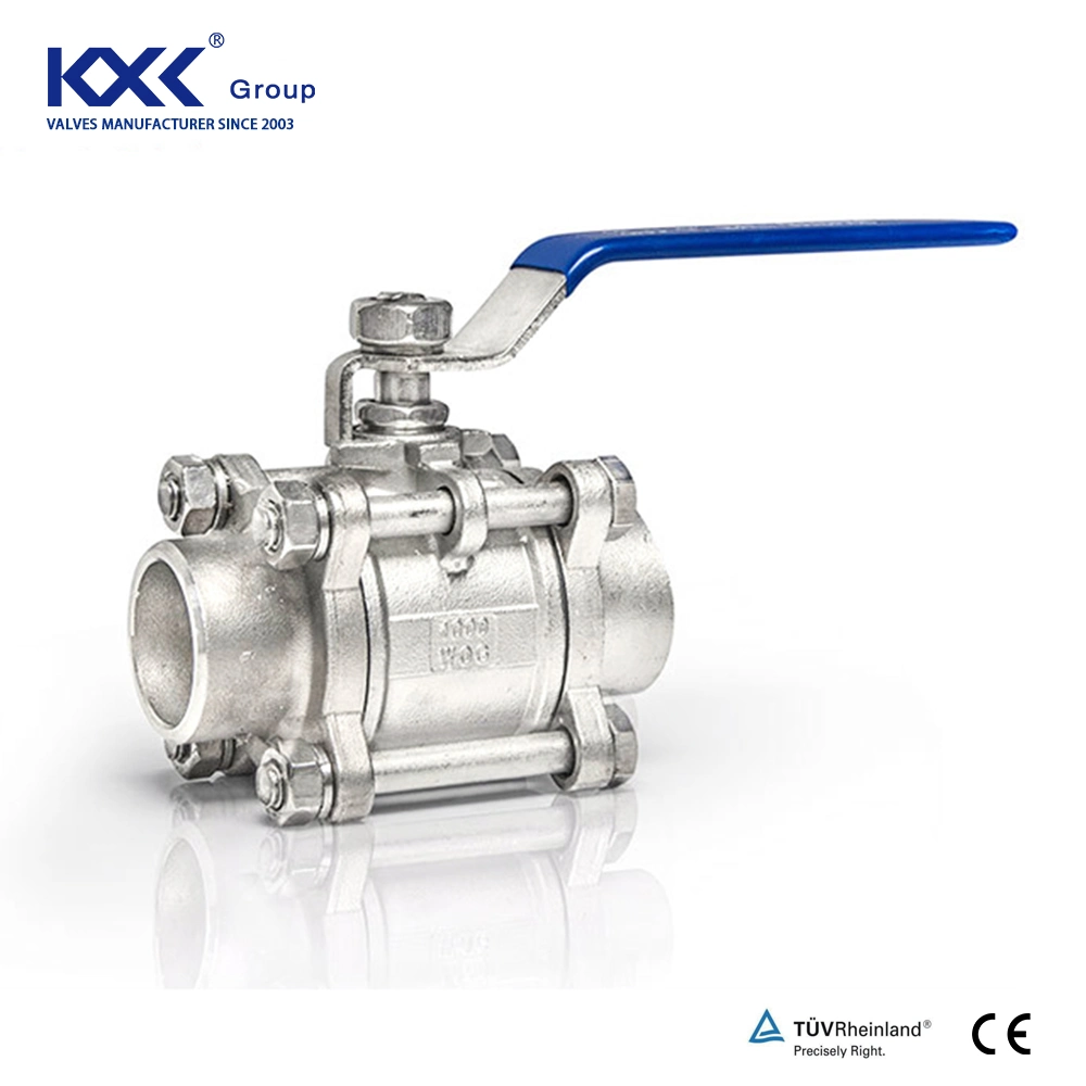 ISO CE Certified 2PCS/3PCS Ss Ball Valve