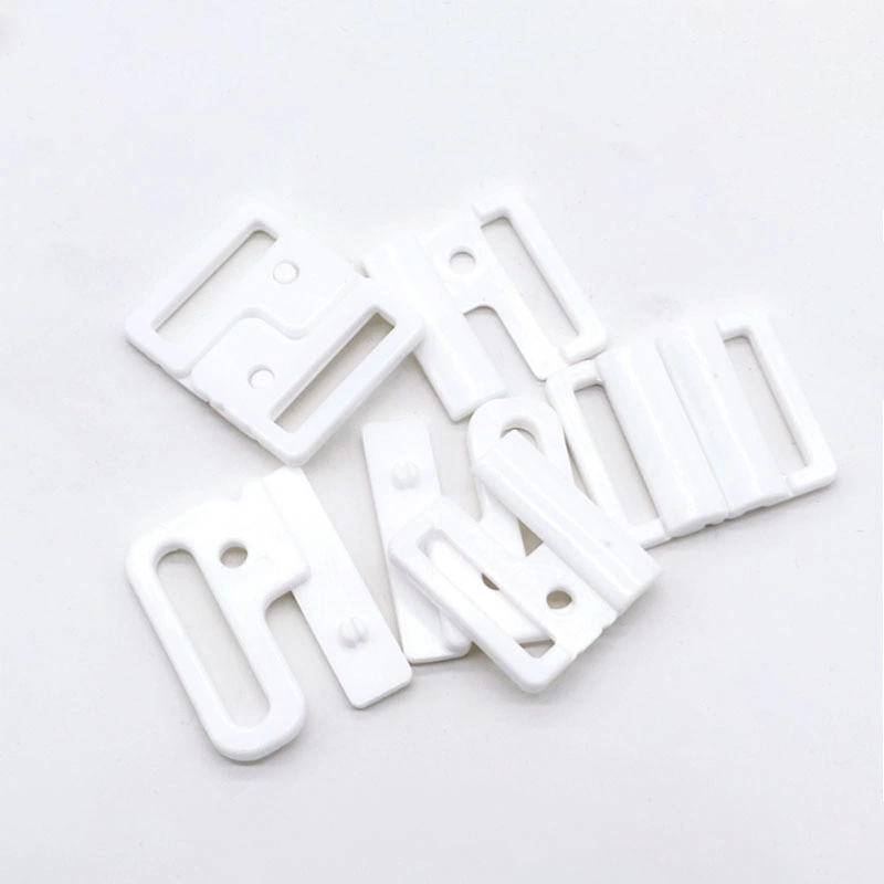 15mm High quality/High cost performance Nylon Plastic Lingerie Clasp Buckle Bra Clips Plastic Bra Front Closure