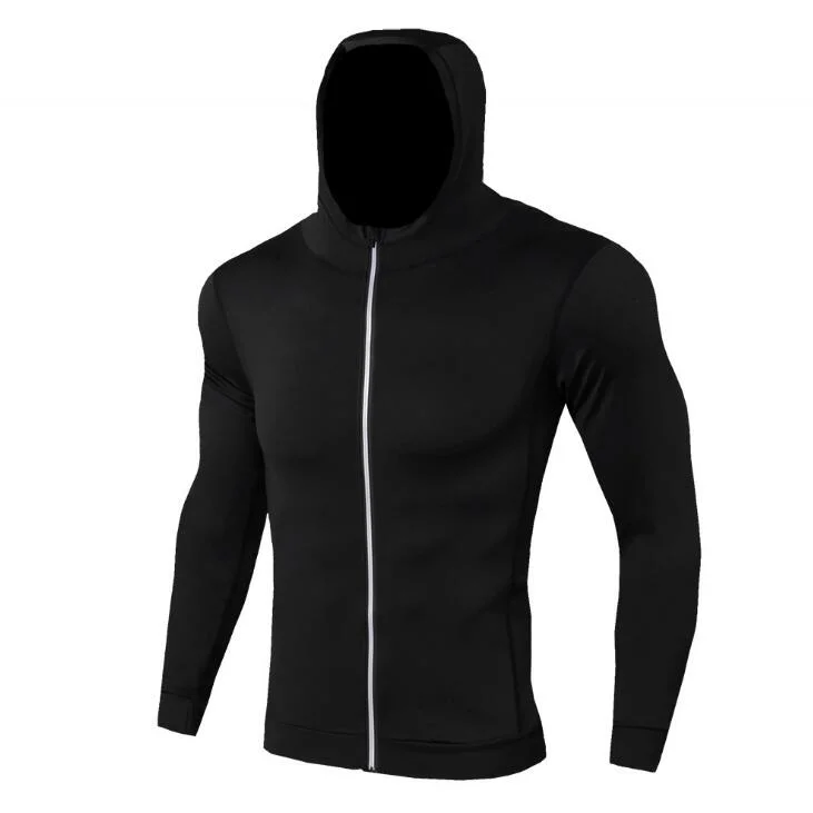 Encaixe Super Dry 100% poliéster Blusa com capuz para homens leve agasalho para desportos de ginásio Tracção Incorporada executando o desgaste de Treinamento de boxe