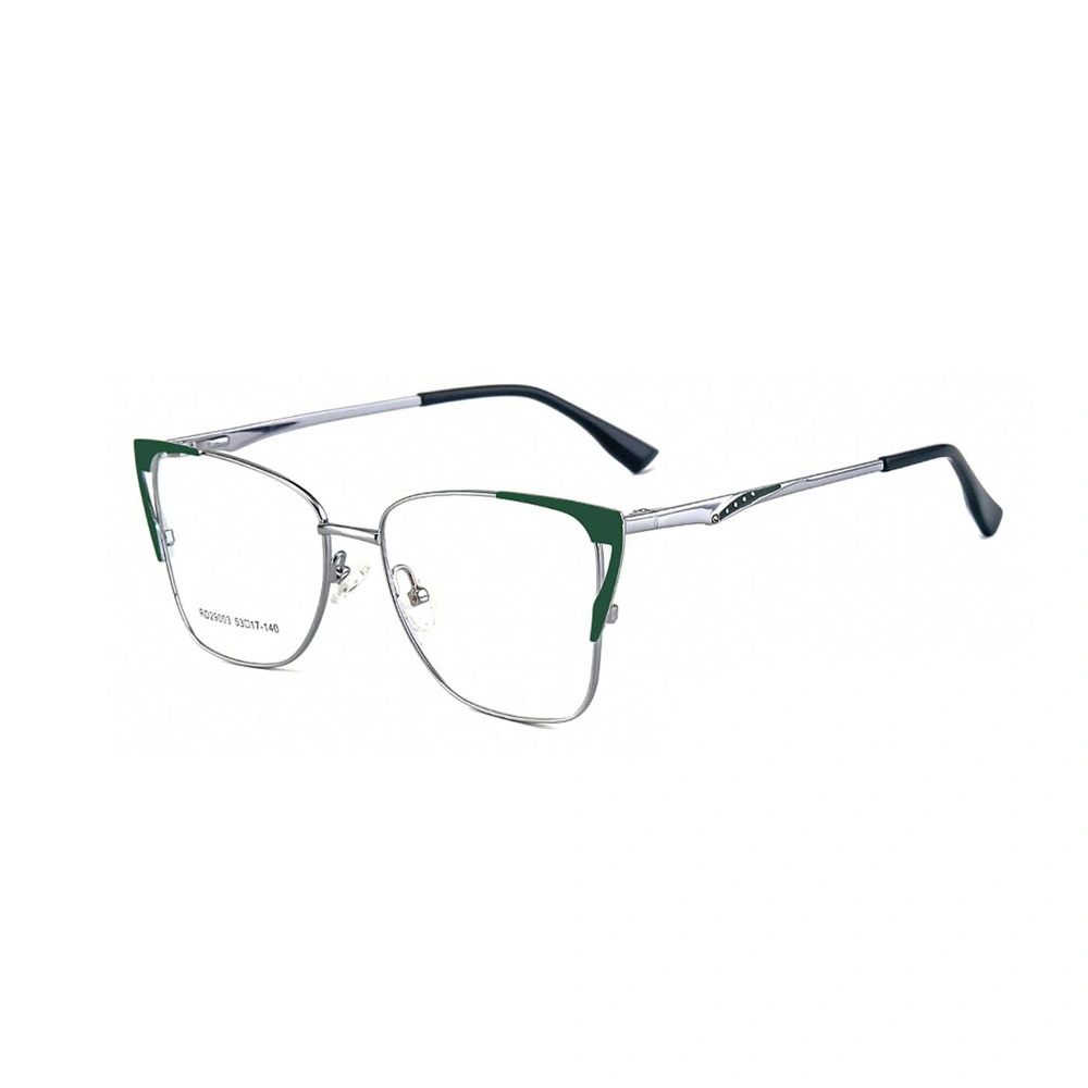 GD Classic Beautiful Color para mulher molduras ópticas metálicas óculos elegantes Para as mulheres
