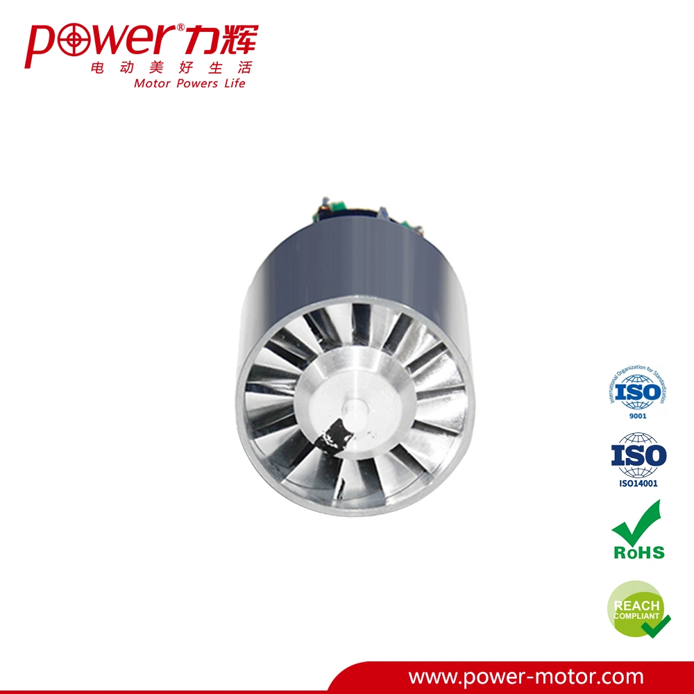 220V alta velocidade e alta eficiência Brushless Motor DC para secador de cabelo Motor BLDC