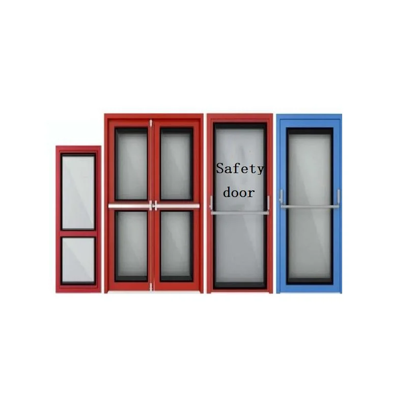 Cleanroom Purification Door Steel Security Entrance Door for Patient Room with Glass