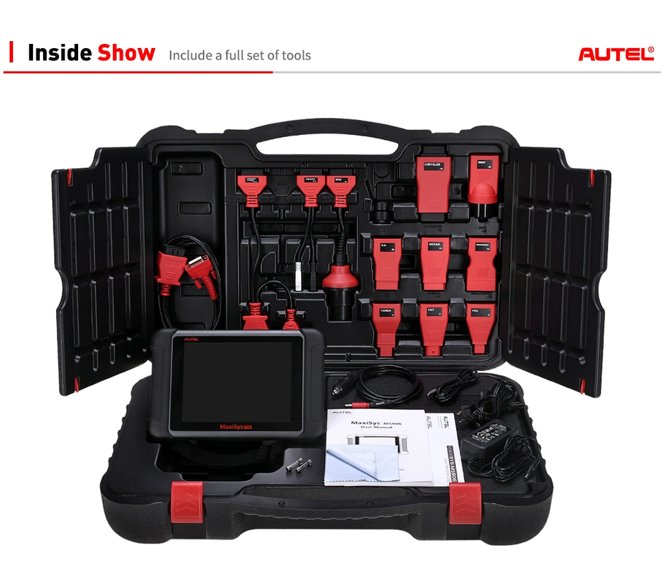 Autel Escáner Maxisys Ms906 Autos de diagnóstico OBD reparación de software de diagnóstico completo del sistema de análisis de OBD2