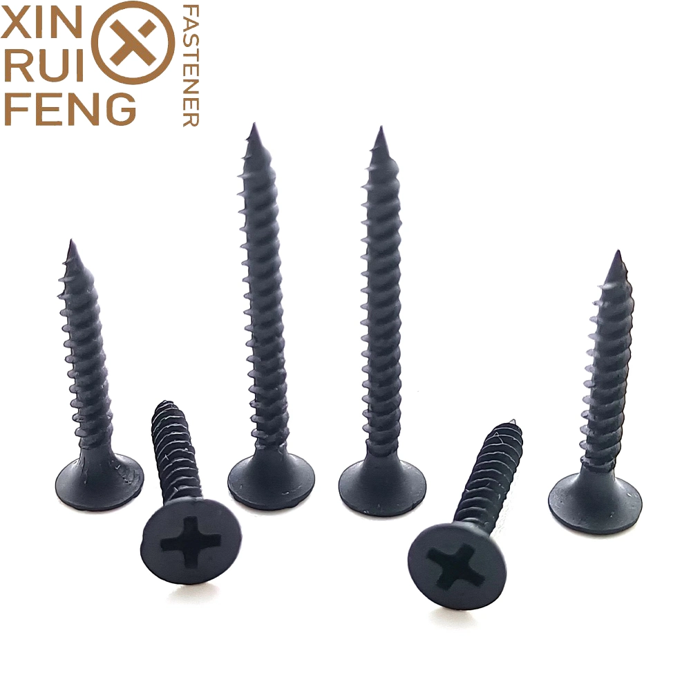 Xrfscrewcom DIN18182 Gypsum Black Fine Thread Drywall Screws