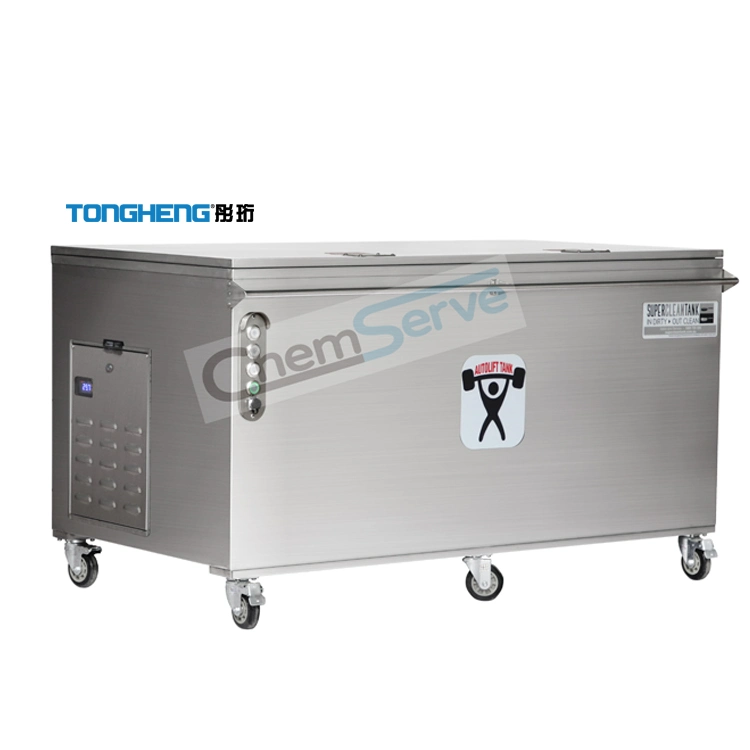 Food Factory Stainless Steel Autolift Heated Soak Tank with Heating Tube