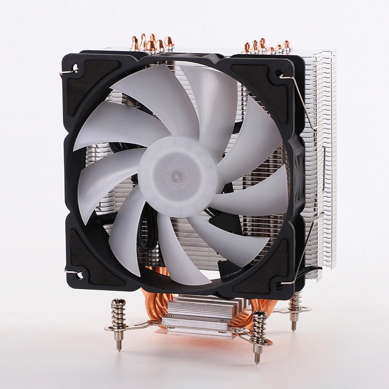 Sechs luftgekühlte Kupferkühlkörper-CPU-Kühler Intel 775 115X 1366 1200 1700 AMD AM4 AM3 (+)
