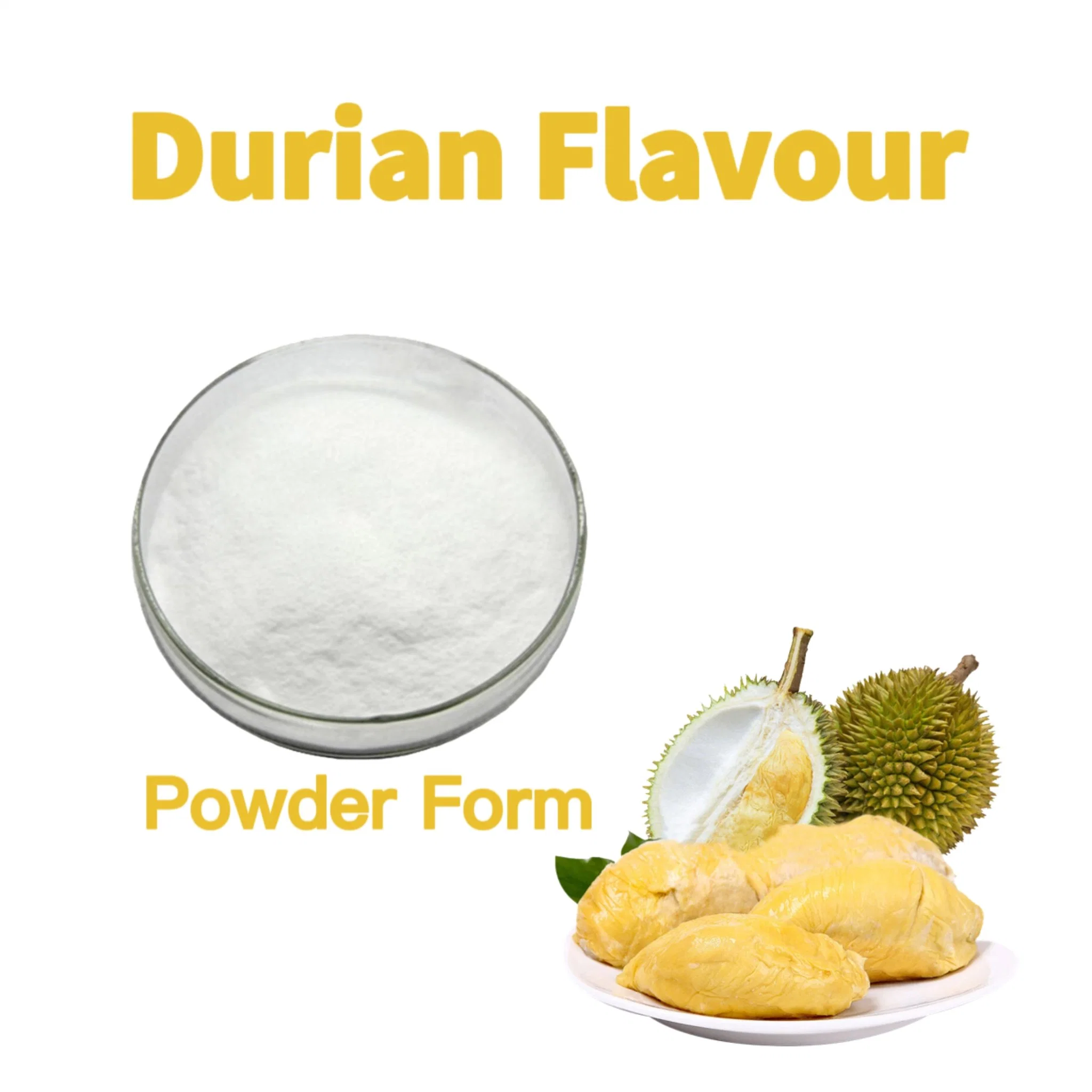 Mejor estabilidad COA &amp; FSSC, polvo sabor Durian esencia de alimento