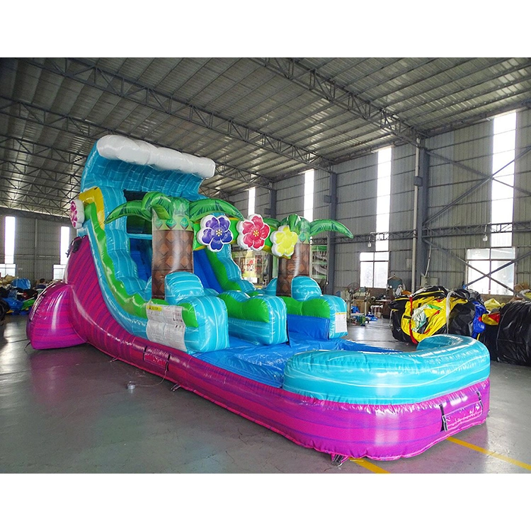 New Inflatable Slides Combo Water Pool Water Slides Backyard Double Lane Inflatable Blow up Water Slide