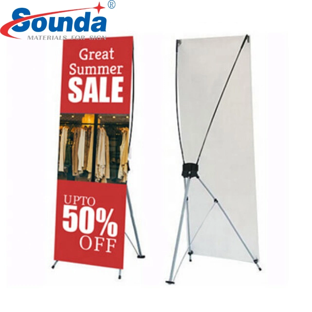 X Type Banner Stand for Advertising Event