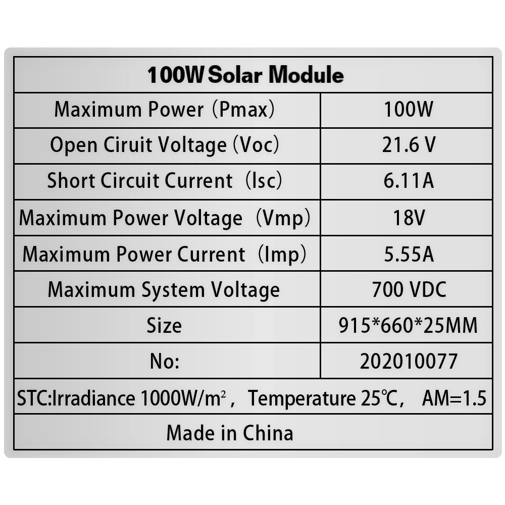 Kit de sistema de painéis solares em vidro temperado Monocristalino de 18 V Solarparts 100 W. Com célula Solar de controlador para carregador de baterias de 12 V/24 V para Carro de barco RV