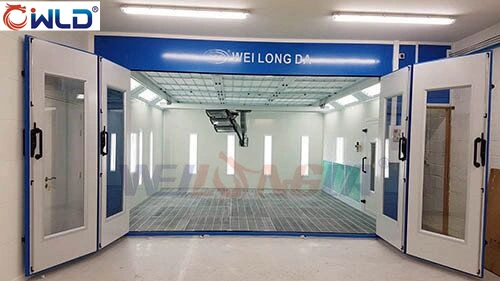 Wld-F Furniture Paint Booth Spray Booth Paint Booth Paint Oven Woodworking Painting Cabin Painting Room with Heating System Baking Function CE Approved