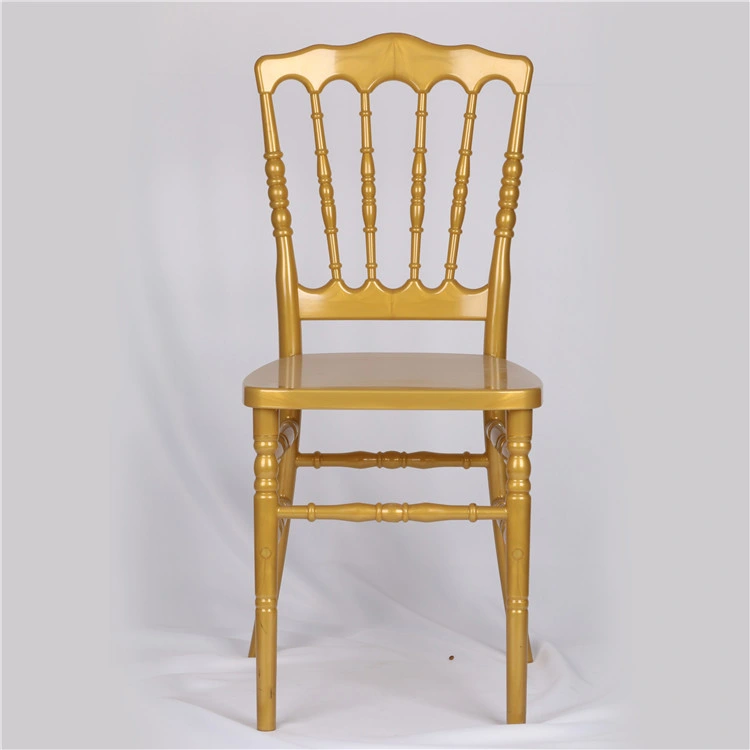 Wholesale/Supplier Stackable Luxury Wedding Stage Classic Resin Event Wedding Napoleon Chair