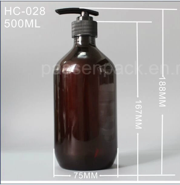 150ml botella de plástico cosmético con loción dispensador (PPC-PB-150)