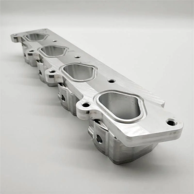 CNC Aluminum Parts Machining CNC Four-Axis Five-Axis Machining Stamping Tube Base Machining