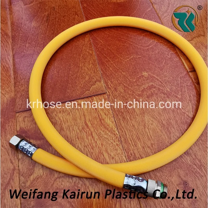 Fiber Braids Reinforced Wp 40bar Small Diameter PVC Spray Hoses with Brass Connector