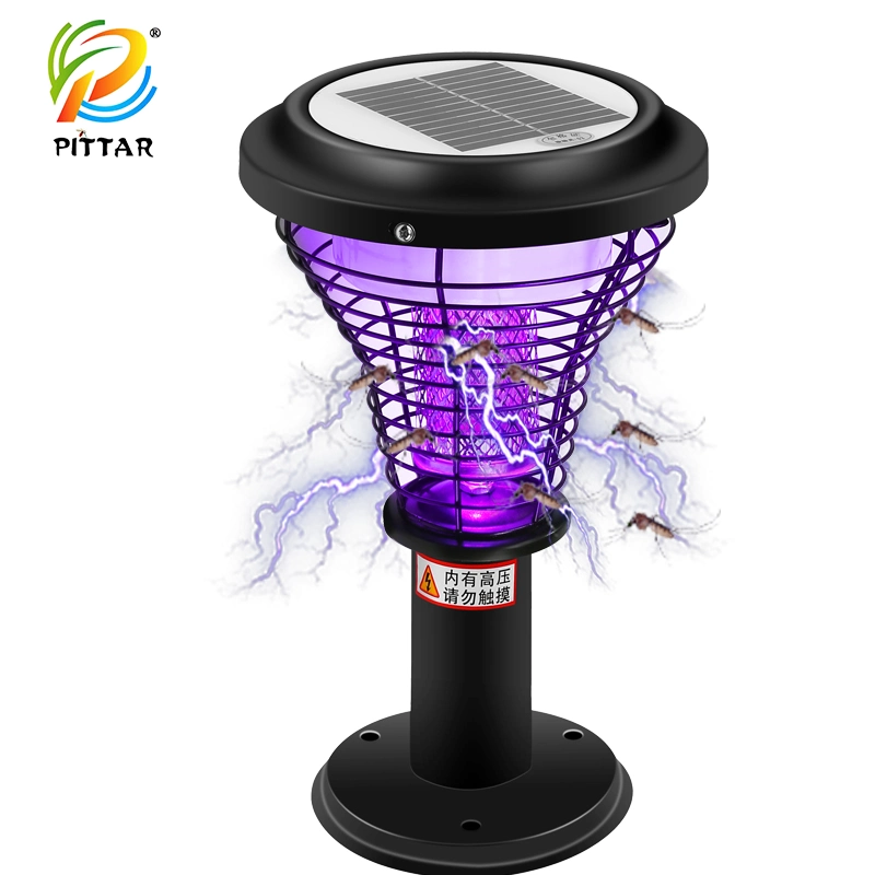 Promotion Trap USB Electric Solar LED Battery Mosquito Killer Lamp Operated Outdoor