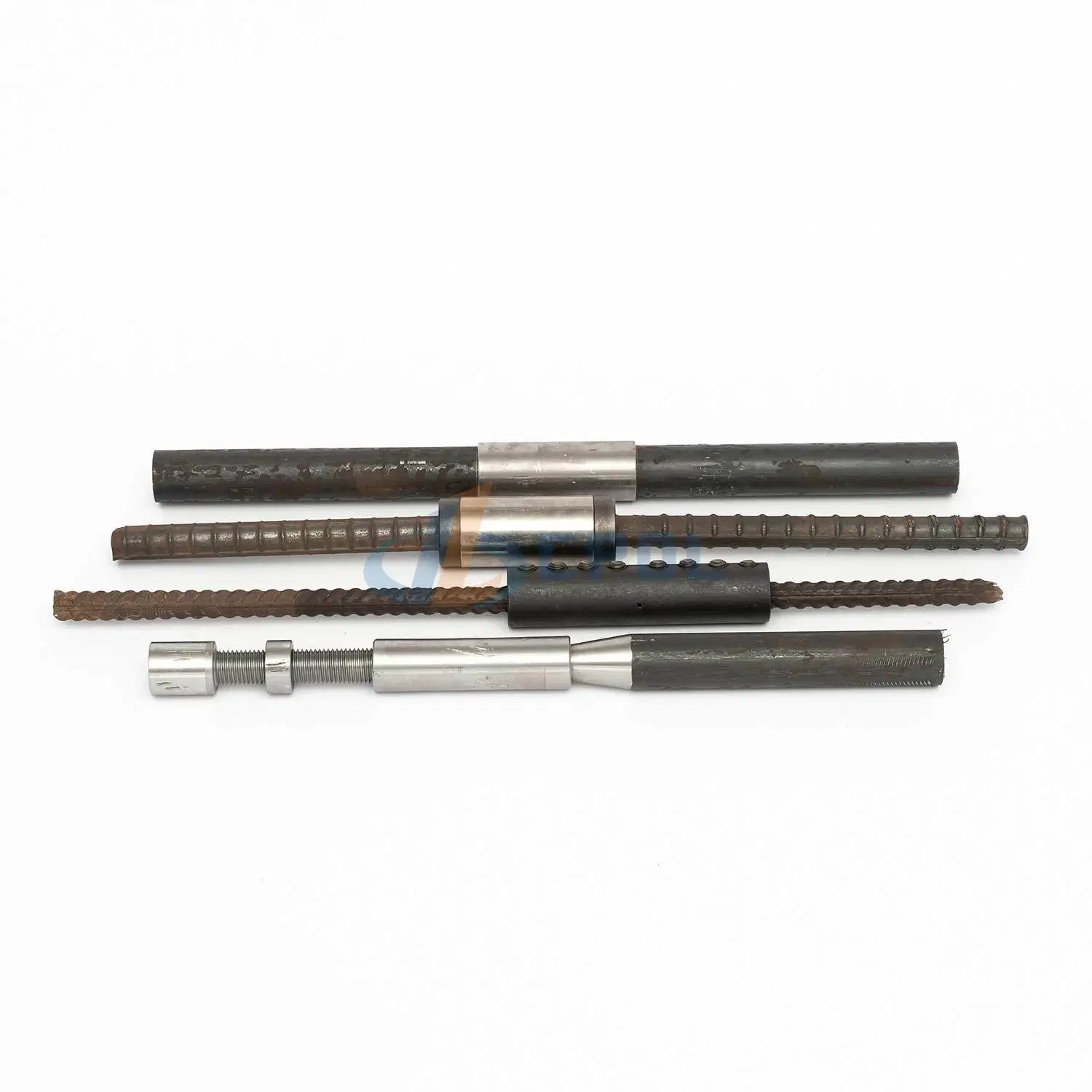 Construction Supplies Screw Making Process Thread One Touch Rebar Couplers Rolling Thread