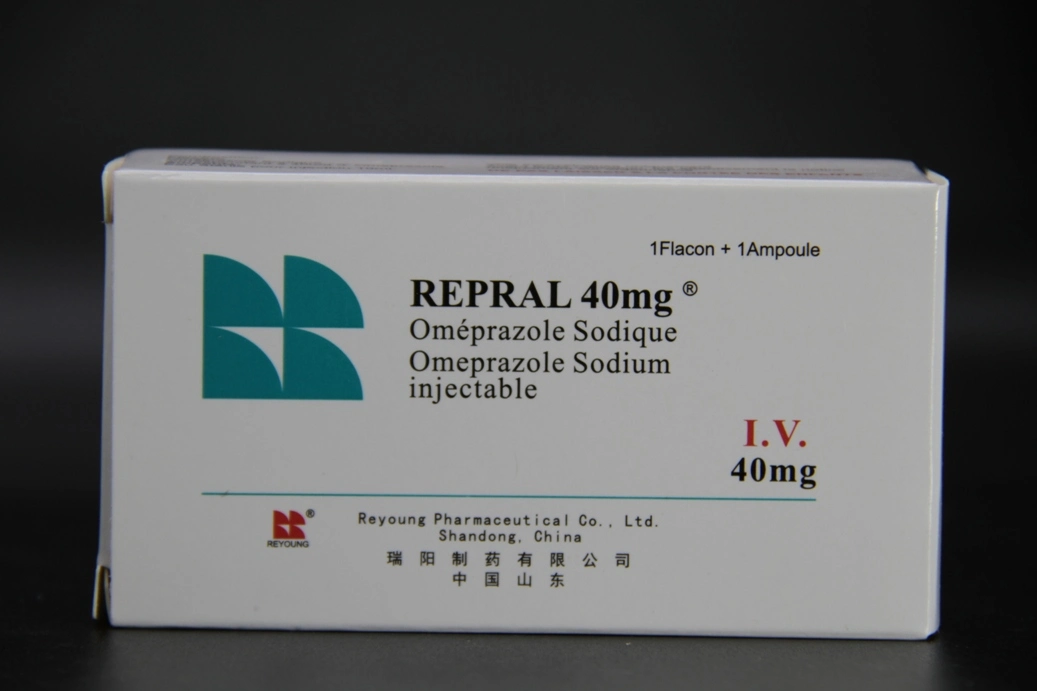 Haute qualité de l'Oméprazole sodium pour injection /Système digestif